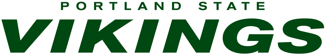 Portland State Vikings 1999-2015 Wordmark Logo iron on paper